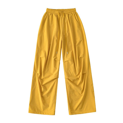 Loose casual pants for women with elastic waist and practical side pockets Chic and Style