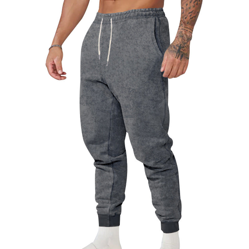 Comfortable sweatpants for men with elastic waist and sporty style Chic and Style