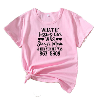 Dames de loisirs T-shirt graphique humoristique Chic und Stil