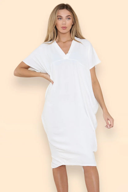 Robe d'été surdimensionnée Chic und Stil pour femmes