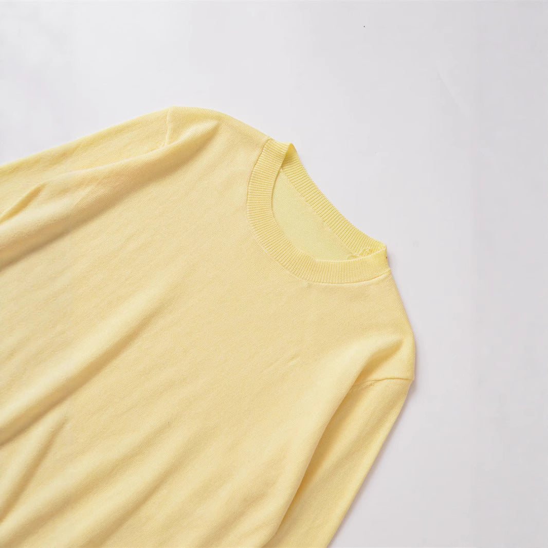 Dames pull décontracté en matériau doux Chic und Stil