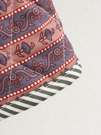 Ladies Patchwork jacket with floral patterns and a loose fit Chic and Style