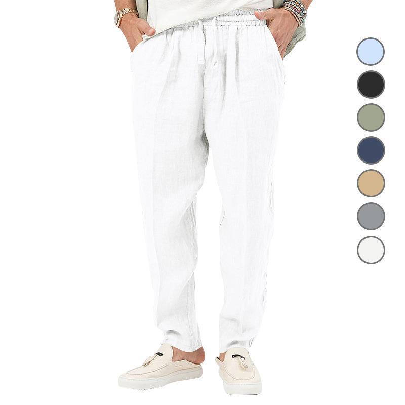 Casual linen pants for men Chic und Stil