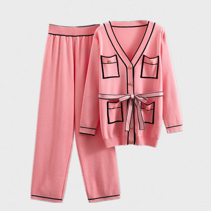 Dames ensemble tricot confortable Chic und Stil