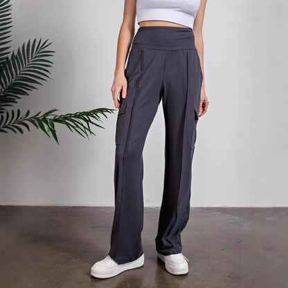 High waist cargo pants for women with convenient pockets Chic and Style
