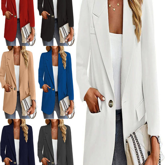 Blazer pour femmes avec poches à la mode et coupe élégante Chic und Stil