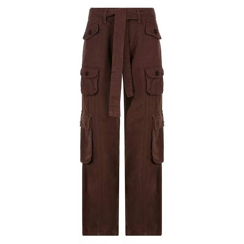 Women’s cargo pants with practical side pockets and trendy cut Chic und Stil