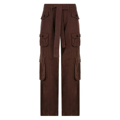 Women’s cargo pants with practical side pockets and trendy cut Chic und Stil