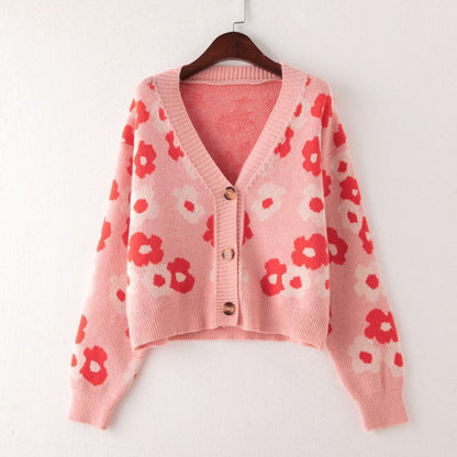 Cardigan pour femmes avec design floral Chic und Stil