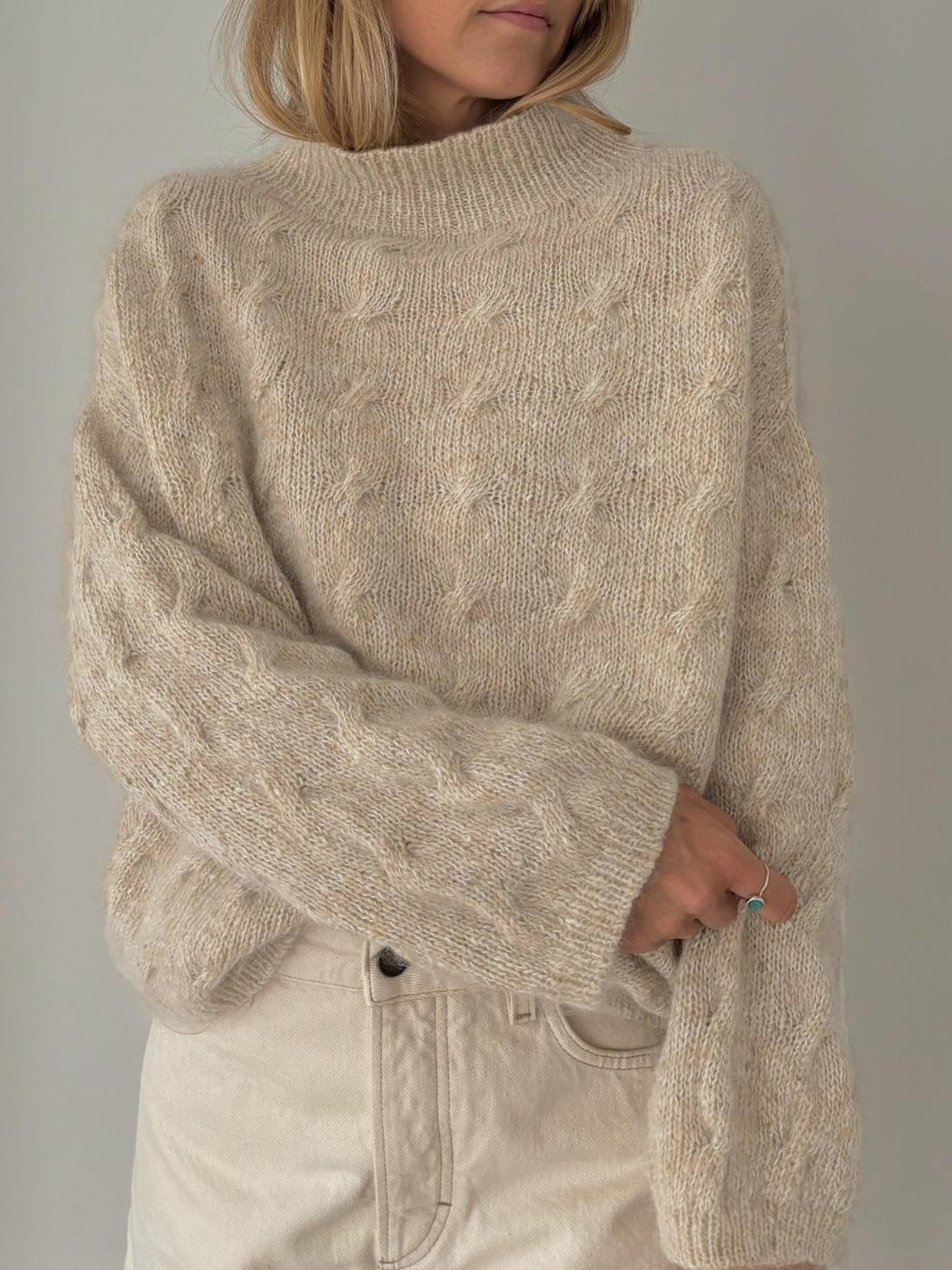 Dames Pull en grosse maille Chic und Stil