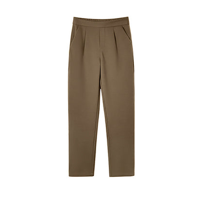 Pantalons taille haute plissés pour femmes Chic und Stil