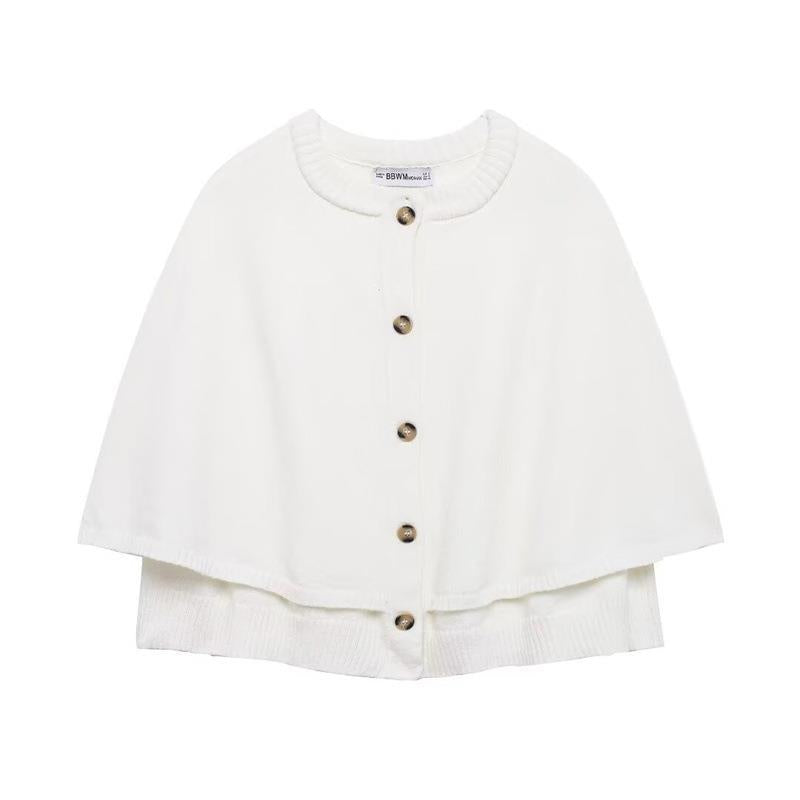 Ladies trendy poncho sweater Chic and Style