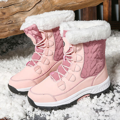Bottes d'hiver pour femmes avec doublure douillette et semelle antidérapante Chic und Stil 1759510352