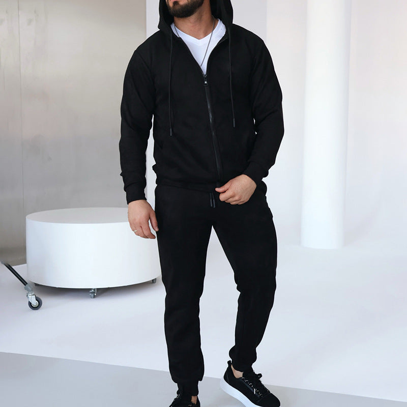Costume de sport pour hommes avec capuche Chic und Stil
