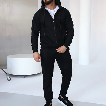 Costume de sport pour hommes avec capuche Chic und Stil
