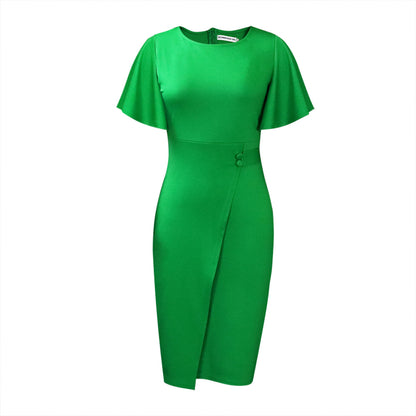 Robes élégantes pour dames avec des manches à volants et une silhouette cintrée Chic und Stil