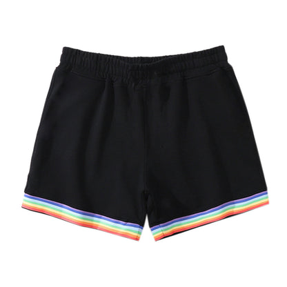 Chic and Style women's sporty leisure pants with colorful striped design