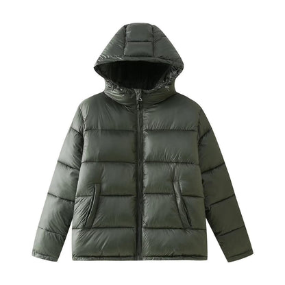 Dames gilet matelassé chauffant avec capuche et poches pratiques Chic und Stil