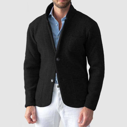 Cardigan pour hommes avec coupe élégante et poches pratiques Chic und Stil