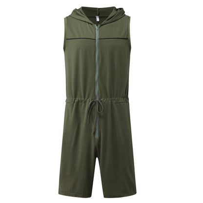 Costume sans manches pour homme avec capuche et cordon de serrage pratique Chic und Stil