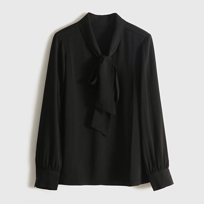 Chemisier Chique à Nœud Papillon Chic und Stil