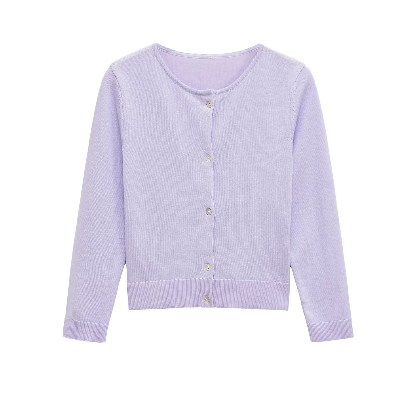 Dames élégante cardigan avec de fins détails de boutons Chic und Stil
