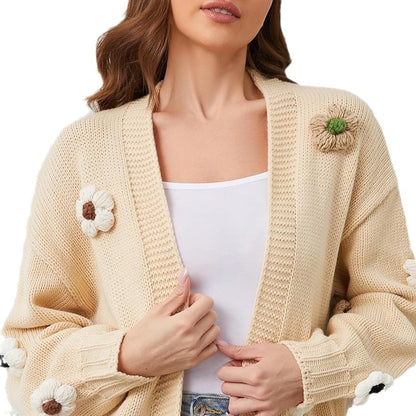 Dames gilet avec appliques florales Chic und Stil