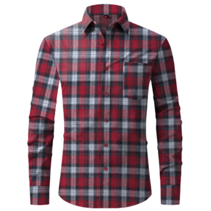 Chemise à carreaux pour hommes Chic und Stil