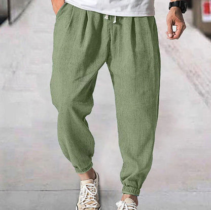 Casual and comfortable sports pants for men with elastic waist Chic and Style