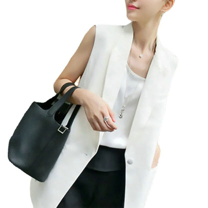 Blouse sans manches à dos nu Chic und Stil pour femmes