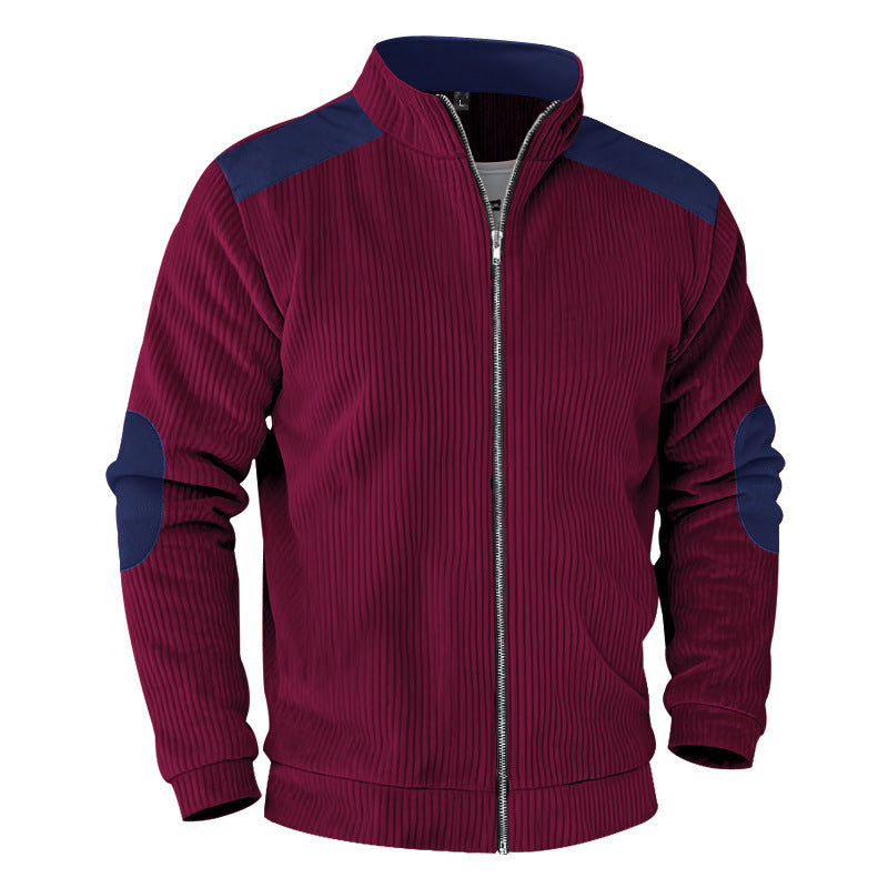 Veste de loisir pour hommes avec col montant Chic und Stil