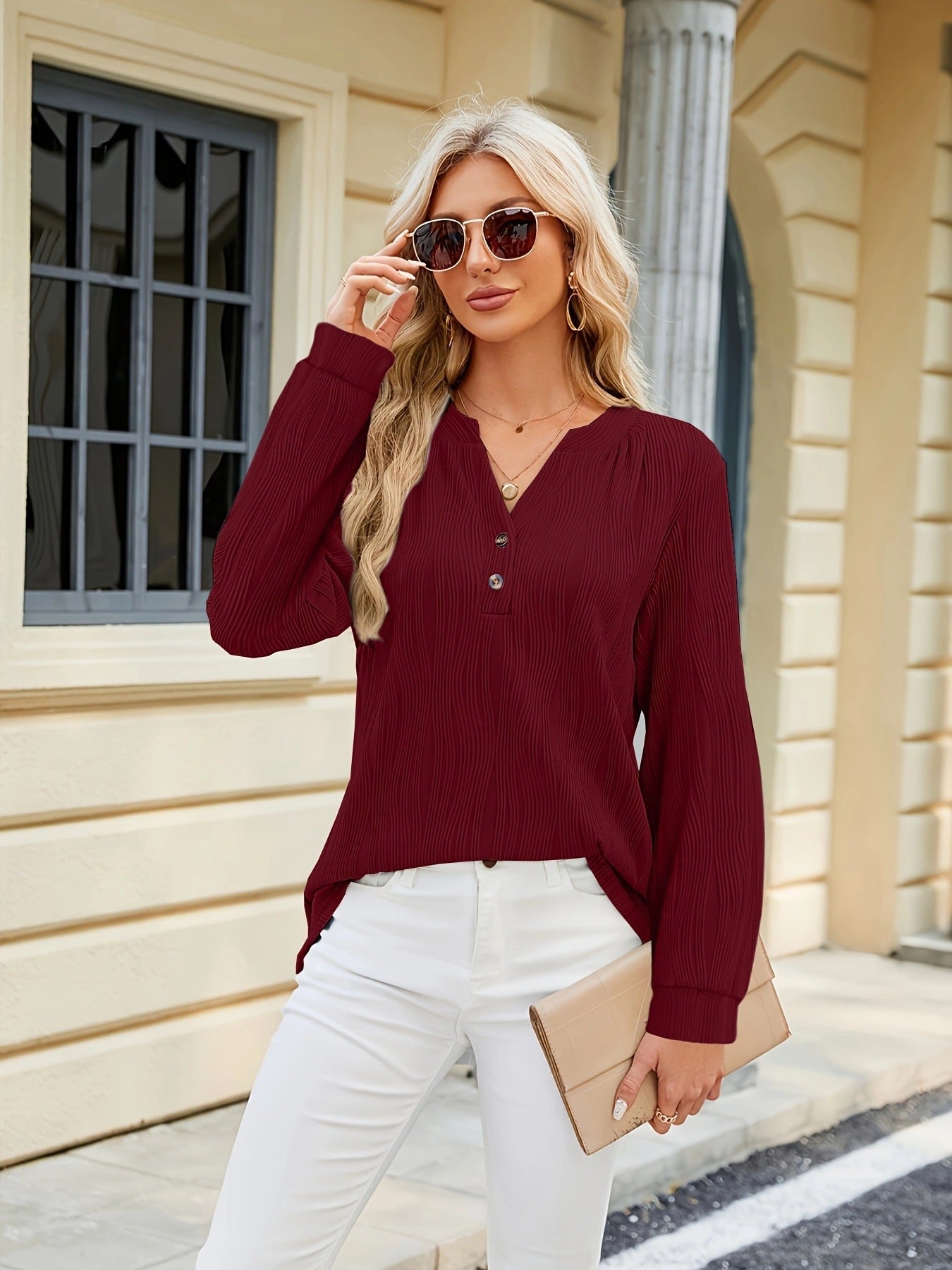 Dames Chemise à manches longues Chic und Stil