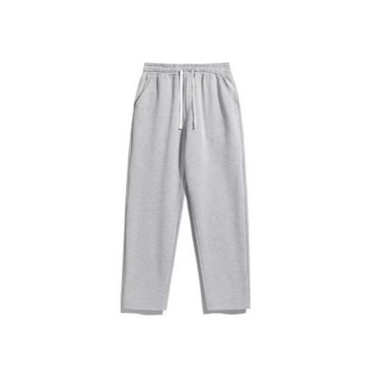 Comfortable athletic pants for ladies with elastic waist and side pockets Chic and Style
