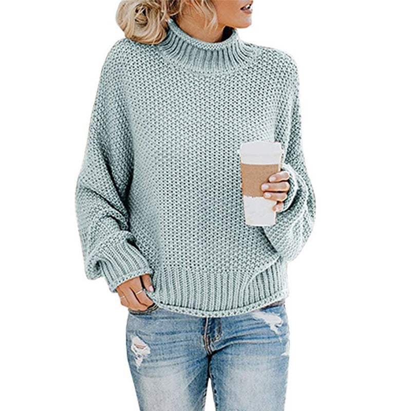 Dames Grand Pull en Tricot Chic und Stil