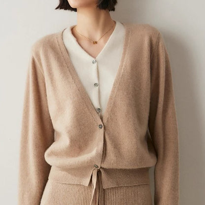 Cardigan doux en tricot pour femmes Chic und Stil