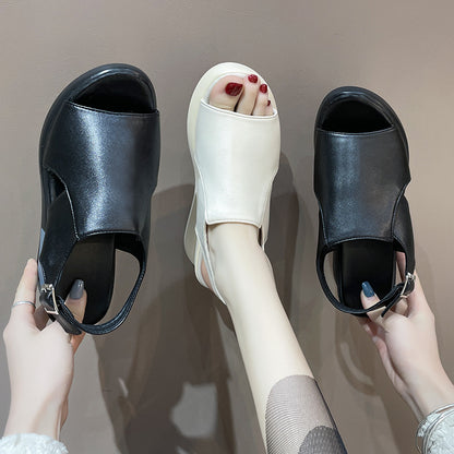 Sandales à brides élégantes et aérées pour femmes avec brides réglables et semelle anatomique Chic und Stil