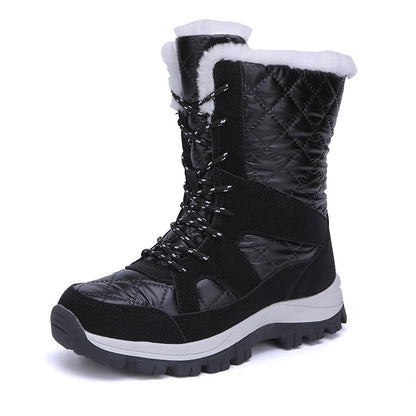Bottes d'hiver pour femmes avec doublure isolante et semelle antidérapante Chic und Stil