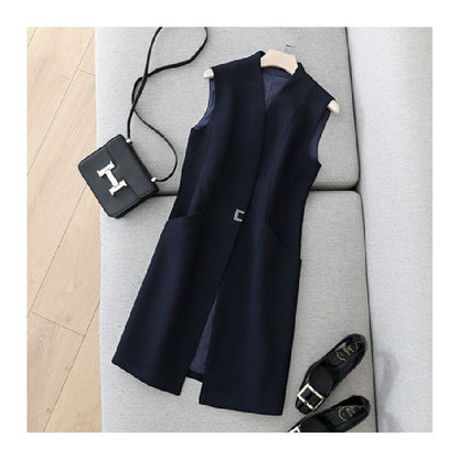 Gilet long ajusté pour femmes Chic und Stil