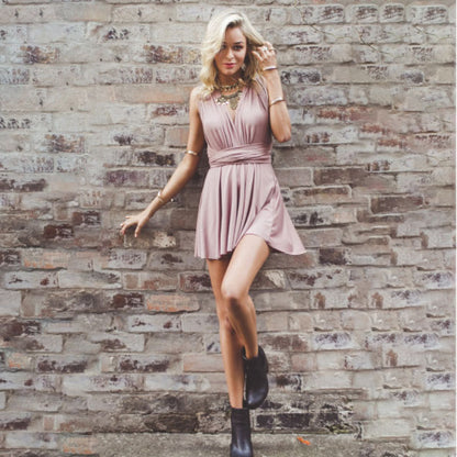 Robe mini évasée et cintrée à cloche Chic und Stil