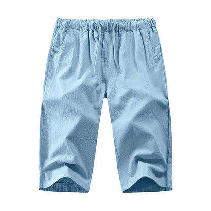 Pantalons de loisirs légers pour hommes avec taille élastique et poches latérales pratiques Chic und Stil