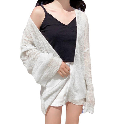 Cardigan en maille décontracté pour femmes avec une ouverture à l'avant et des manches larges Chic und Stil