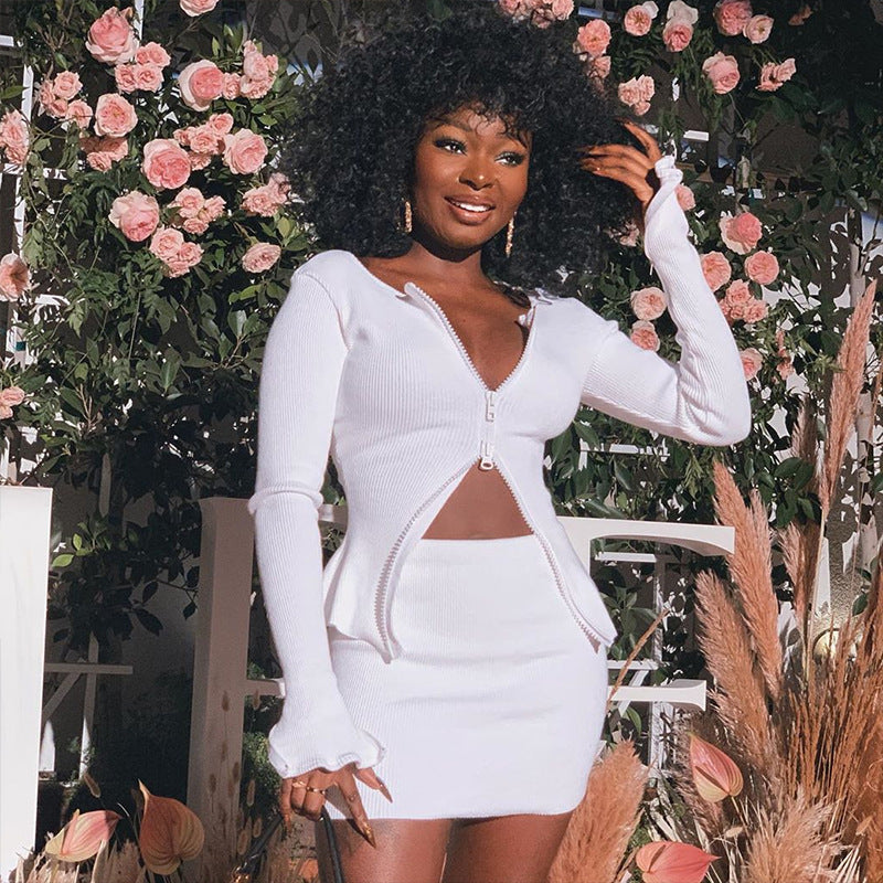Robe bodycon découpée flirty Chic und Stil pour femmes