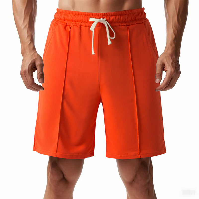 Shorts de sport confortables pour hommes avec taille élastique et poches latérales pratiques Chic und Stil