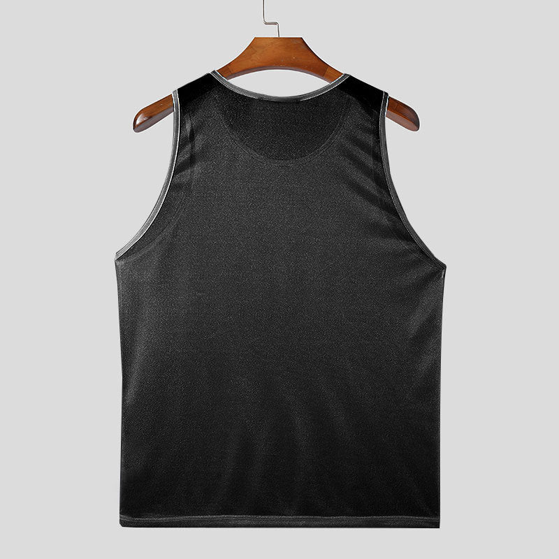 Chemise sans manches sportive pour hommes en matériau respirant Chic und Stil
