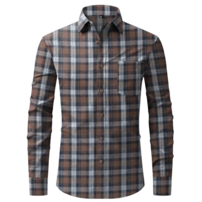 Chemise à carreaux pour hommes Chic und Stil