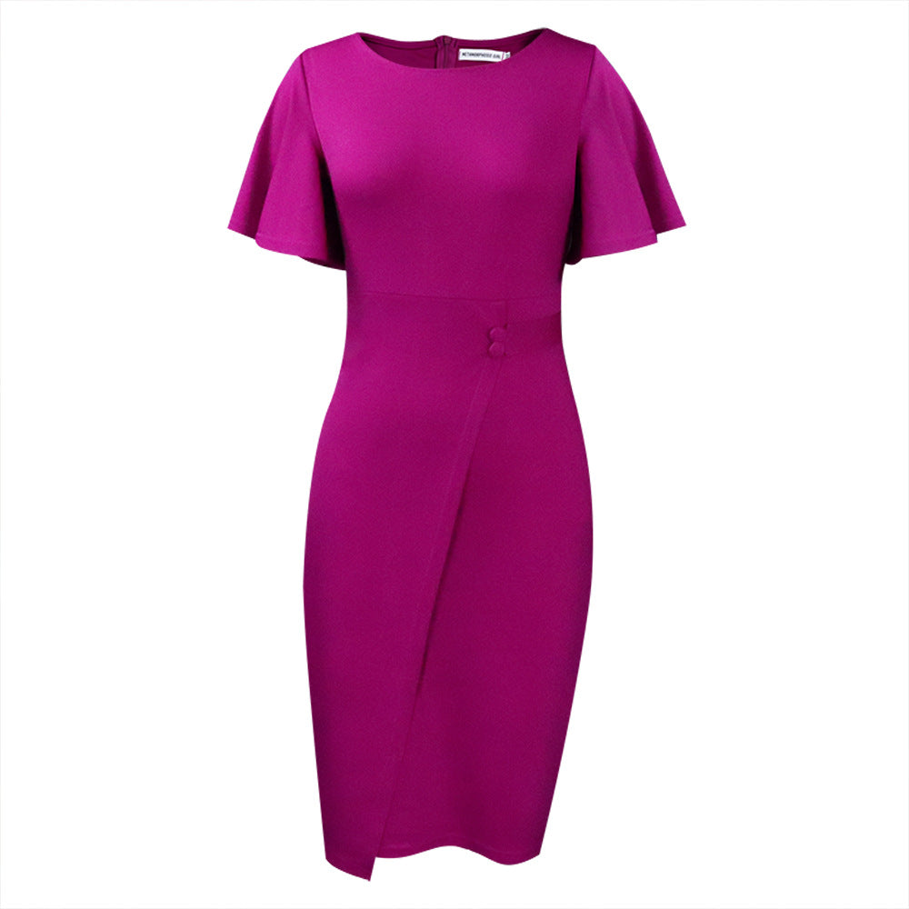 Robes élégantes pour dames avec des manches à volants et une silhouette cintrée Chic und Stil