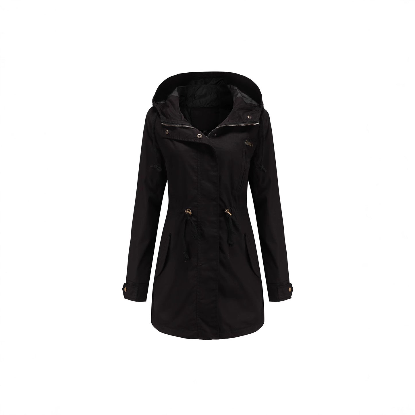 Functional jacket for women with adjustable waist and zipper Chic und Stil