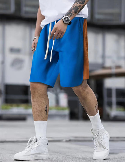 Shorts de sport pour hommes avec une structure riche en détails et une poche latérale innovante Chic und Stil
