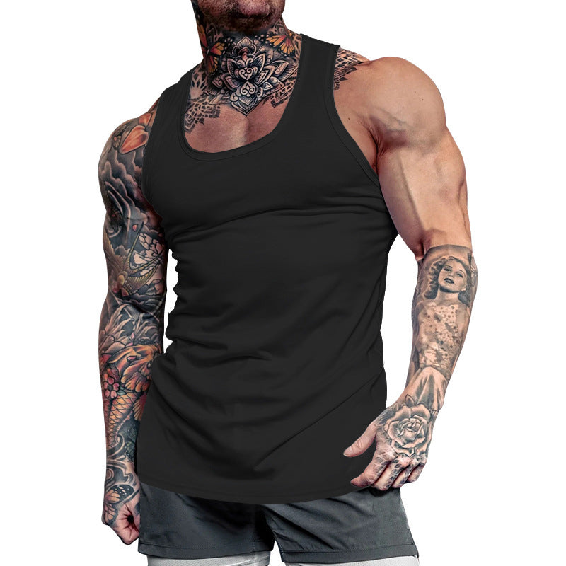 T-shirt musculaire pour hommes en tissu respirant et coupe élastique Chic und Stil