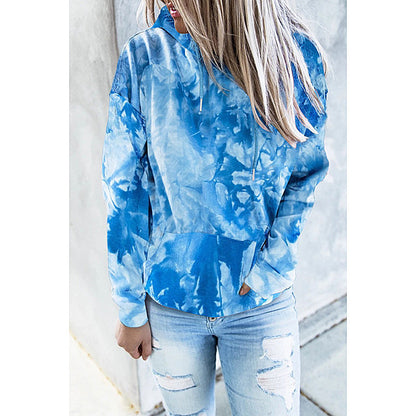 Pull à capuche pour femmes avec un motif batik unique Chic und Stil